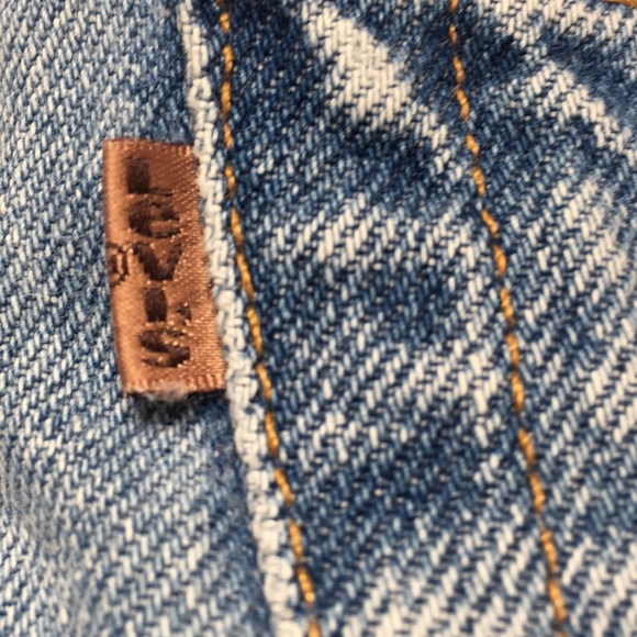 Vintage Levi’s 540 relaxed fit BROWN TAB 38 30 - Picture 2 of 8